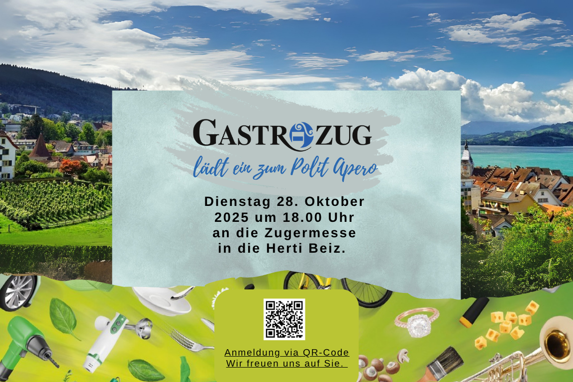 Polit-Apéro an der Zuger Messe